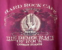 Hard Rock Cafe Democracy of Rock Sz XL T-Shirt fro