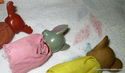 Vintage 1950's 60's Finger Puppet Lot w/Tom & Jerr