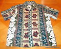 USA Hawaiian Shirt Mens M 100% Cotton Petroglyph S