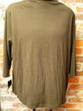 Sonoma Woman NWT Womens Brown Shirt Sz 2X Cotton T