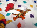 Vintage Disney Winnie The Pooh w/Tigger Fabric Cur