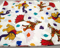 Vintage Disney Winnie The Pooh w/Tigger Fabric Cur