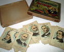 Antique Household Authors Game Milton Bradley #403