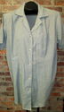 Subway Uniform Shirt Womens Sz XL Green Plaid Chec