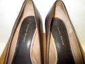 Womens Etienne Aigner Sz 8 Shoes Brown Leather/Liz