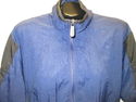 Mens L Nike Swoosh Windbreaker Jacket Coat Navy Wh