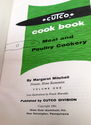  Vintage Cutco 1961 Meat Cookbook Wear-Ever Kitche