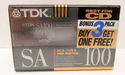 TDK SA-100 Cassette Audio Tapes High Position IEC 