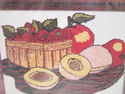 Punchneedle Kit Strawberry Basket 5x7 Boye Rush N'