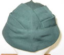 Vintage Girl Scout Garrison Beret Cap Hat w/7 Arro