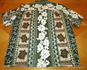 USA Hawaiian Shirt Mens M 100% Cotton Petroglyph S