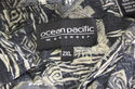 Ocean Pacific Shirt Hawaiian Button Front  Size 2X