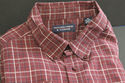 Roundtree & York Button Front Shirt Plaid Size XL