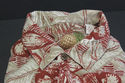 Carribean Pineapple Hawaiian Shirt Burnt Olive/Whi