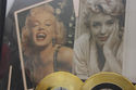 Marilyn Monroe Gold Records Matted Pictures Heat W