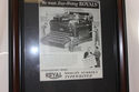 Antique Vintage Authentic Royal Typewriter Adverti