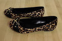 Cole Haan Leopard Cowhair & Leather Ballet Flats S