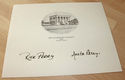 Texas Governor's Mansion Picture 1870 Signed Rick 