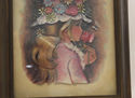  Vintage Art Paper Artist Picture Dimensional Girl