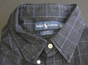 Ralph Lauren Blake Long Sleeve Shirt Back/Dark Blu