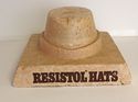 VINTAGE RESISTOL WESTERN HAT STAND STORE DISPLAY H