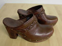 UGG Kaylee Chocolate Brown Braided Leather Wood He