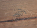 Vintage Rocking Doll Baby Bed Crib Rustic Signed A