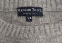 MASSIMO TRECCI PULL OVER SWEATER MENS GRAY SIZE LA