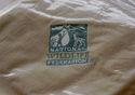 Vintage National Wildlife Federation Fleece Blanke