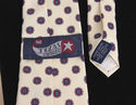 Vintage Texas Clothier Skinny Neck Tie Pale Yellow