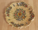  Italy Art Pottery Floral Vintage Wall Hanging BIA