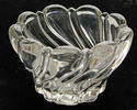 MIKASA Peppermint Swirl Clear CRYSTAL Votive Candl