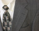  Gant Mens Classic  gray/Brown Suit Wool Size 38 R