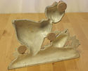 Vintage Cast Iron Garden Girl Door Stop Garden Dec