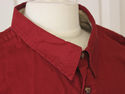 NWT Wrangler Western Casual Shirt 3 XL Dark Red 2 