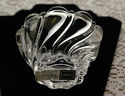 MIKASA Peppermint Swirl Clear CRYSTAL Votive Candl