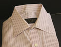 Robert Talbott Long Sleeve Shirt Lavender/Dark Bro