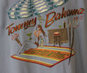 Vintage Tommy Bahama Silk Shirt Custom Embroidery 