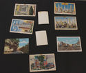 Vintage Old Post Card Lot 40's 50's New York Paris