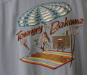 Vintage Tommy Bahama Silk Shirt Custom Embroidery 