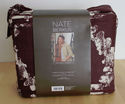 Nate Berkus Leaf Print Full Queen 3 pc Duvet Cover