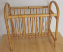 Vintage Bamboo Rattan Retro Mid Century Magazine R