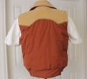 Vintage Niagara Vest Puffer Westen Cut Size Large