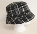 Vintage Classy Tweed Bucket Hat Collection Eightee