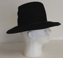 Vintage Western Cowboy Hat Texas Brand Laredo Blac