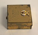 Vintage Gold Plated Pill Box Gold Shriner Potentat