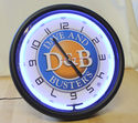 COLLECTIBLE DAVE AND BUSTER'S NEON CLOCK WALL DESK