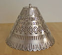  Vintage Light Shade Silver Plated Nickle Art Deco