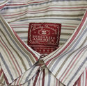 Lucky Brand Button Front Striped Shirt Long Sleeve