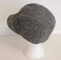 Vintage Tweed Womens Cap Hat with Rose Stylish New